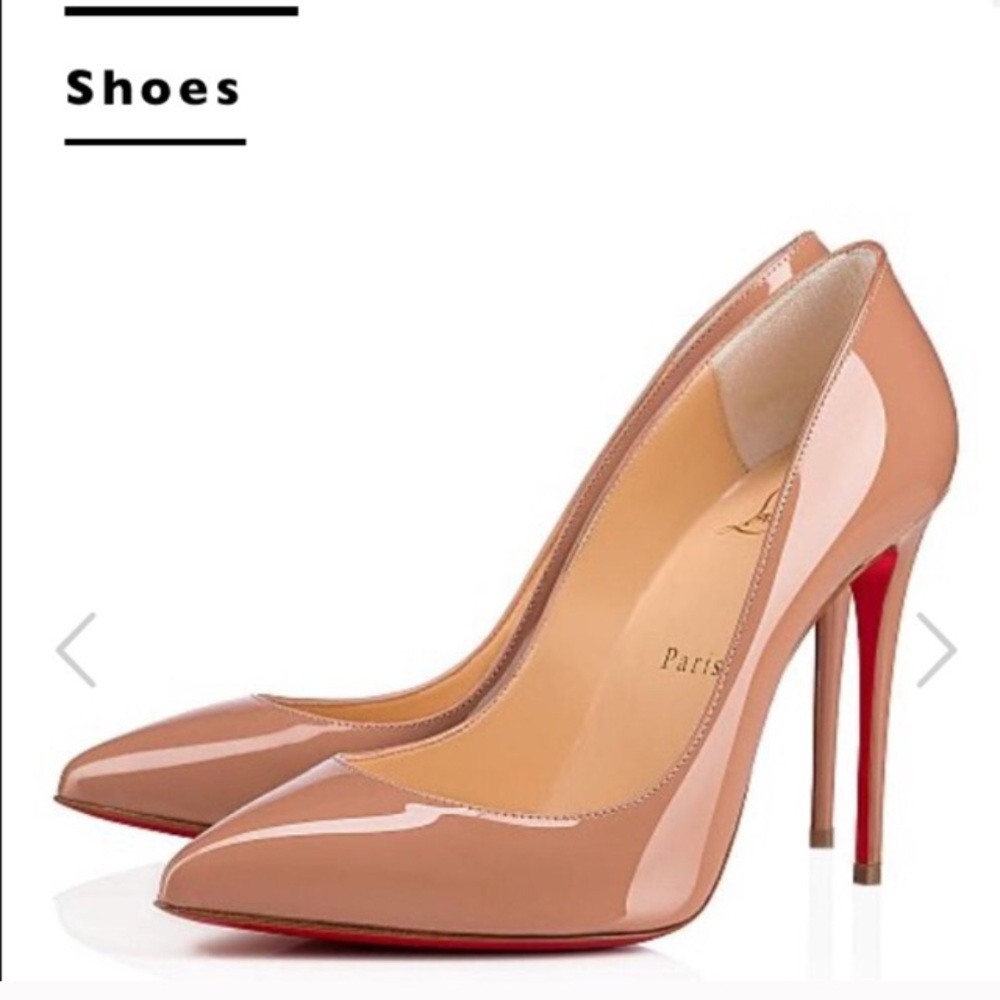 Christian Louboutin Blush Patent Heels